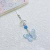 Eye Catching Butterfly Phone Chain Keychain Multifuntional Use Phone Pendant Present for Youthful Style Enthusiasts