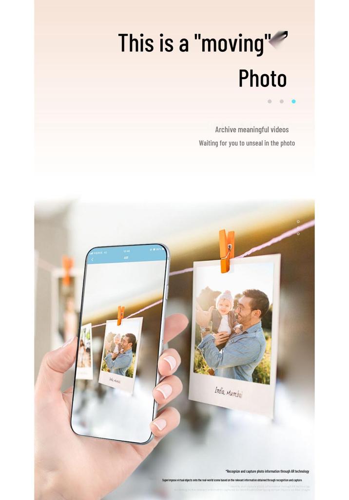 Han Yin MT53 Portable 3-Inch Bluetooth Photo Printer
