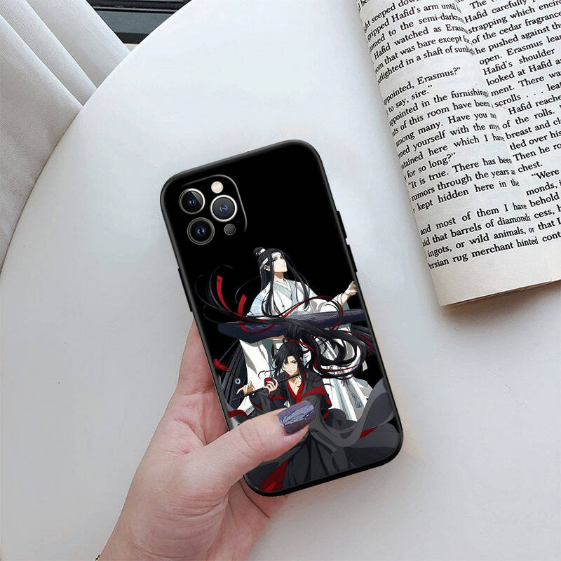 MH91 Mo Dao Zu Shi Phone Shell Case for iPhone 7 8 11 12 13 14 15 16 17 16E XS Pro Max XR X SE Air