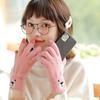 Five-finger Knitted Jacquard Women Driving Gloves  Gloves Female Gloves Wool Mittens