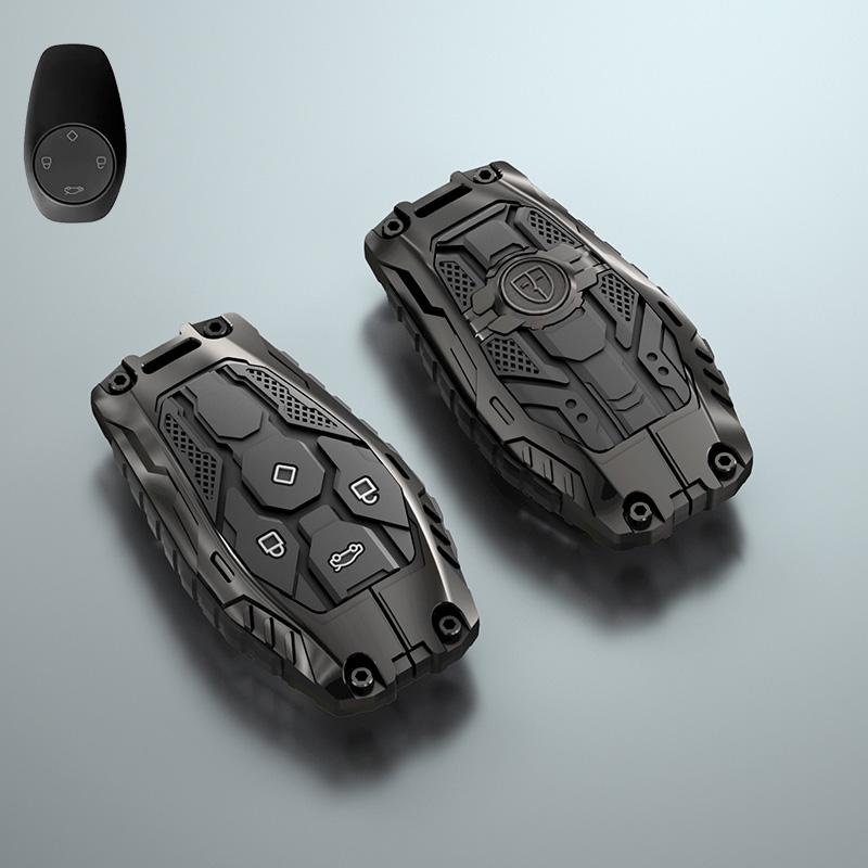 

Zinc Alloy Car Smart Remote Key Cover Case Protector Holder Shell Bag For Leapmotor T03 S01 C11 C01 Type Keychain Accessories