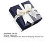 Square Gift Box with Ribbon Bow Valentine's Day Bridesmaid Wedding Birthday Present Wrapping Box with Lid Portable Jewelry Packaging Box