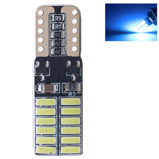 W5W T10 24SMD 4014 LED Car Vehicle License Plate Light Clearance Parking Lamp
