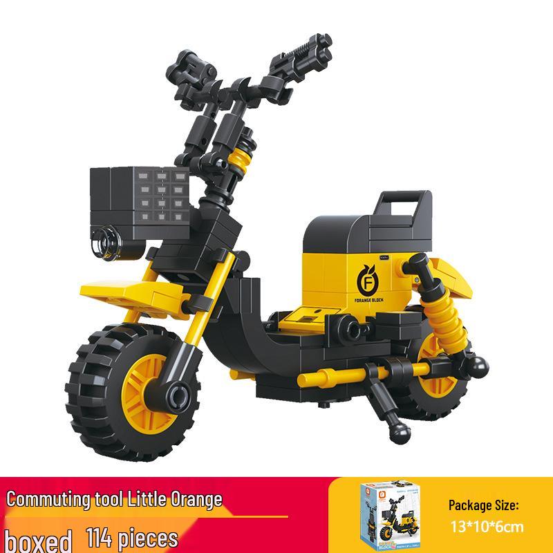 Fang Cheng Educational Building Blocks City Guard Car Puzzle Toy for Boys