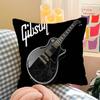 Gibson Guitar Logo Cushion Cover Pillowcase Upholstery Sofa Throw Pillow Home Decor Pillowcas