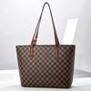 Tote Bag Checkerboard Child and Mother Bag Large Capacity Shoulder Messenger Bag Handbag Women's Bag S