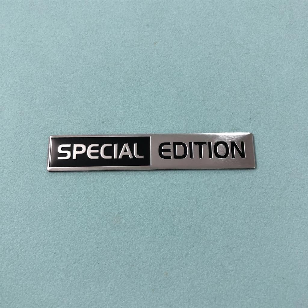 3d Aluminium Special Edition Logo Limited Edition Emblem Sticker Car Interior Exterior Decoration Decal Accessories