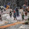 Dungeons & Dragons Miniature DND Starter Set for Beginners, D&D 5E, 20 Mini Flat Plastic Figures, for Pathfinder, Tabletop RPG, Game Accessories, DM G