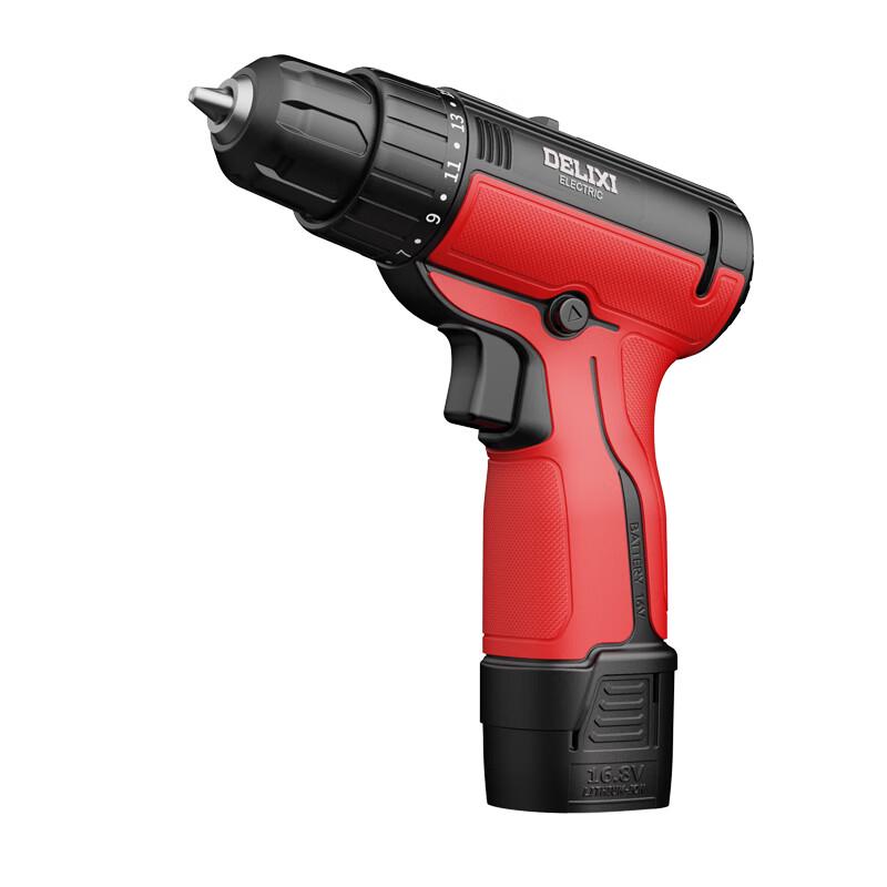 DELIXI ELECTRIC Cordless Dual-Speed Drill/Screwdriver CN Plug (adapter Included)
