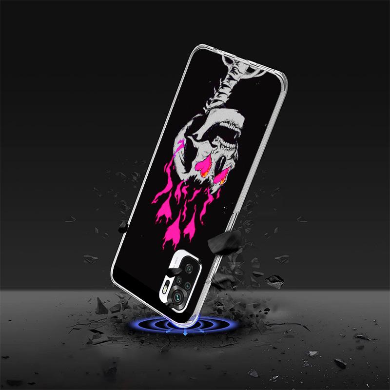 Anatomy Skeleton Heart Lovey Kiss Cover Phone Case For Xiaomi Redmi Note 15 14 13 12 11 10 Pro Plus 14S 12S 11S 11T 11E 10S Soft