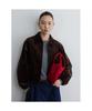 The Aperture Corduroy Crop Blouson Brown (Ta5739A04D)