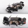 1:24 Toy Car S650 Limousine Diecast Metal Model Car New Black Toy Car