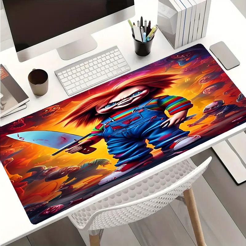 Chucky1 Mouse Pad - Non-Slip Rubber Base, Smooth Surface for Work,Gaming,Office,And Home Use, Desk Mouse Pad