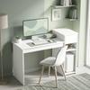 Computer Desk, Drawer and Shelf, CPU Holder, 108 x 50 x 82 cm, White