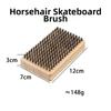 Nylon Bristle Ski Waxing Brush Brass Bristle Snowboard Maintenance Tool  Ski Tuning