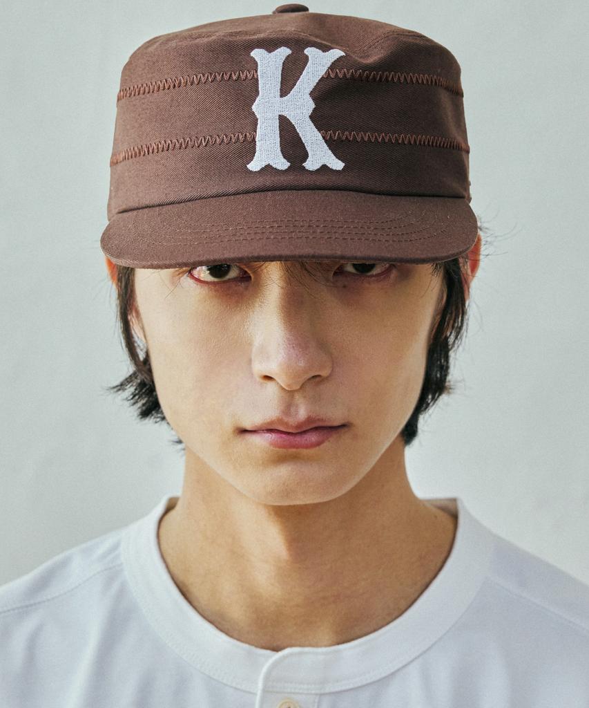 KND Kv Pillbox Cap Brown