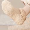 Women's Slouch Socks Women Thickened Coral Fleece Warm Indoor Floor Silicone Non-slip Invisible Cotton Floor Socks