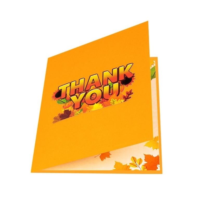 

Handcrafted Thanksgiving Greeting Card Fall Harvest Decorative Card For Family Craft Activity And Home Decoration 1