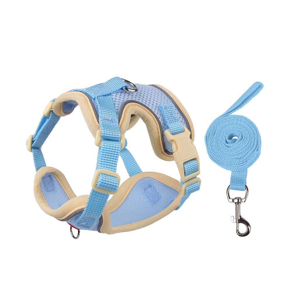 & Small Dog Leash Set - Outdoor Pet Vest for Puppies & Kittens
