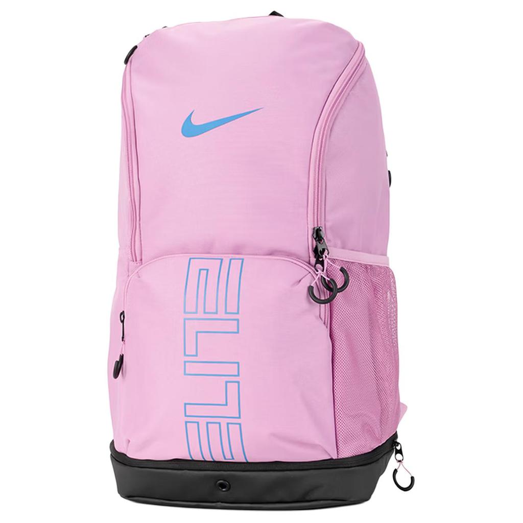 Nike 33L Brand Logo Fabric Medium Backpack Unisex Backpacks Light-Pink Black HM9965503