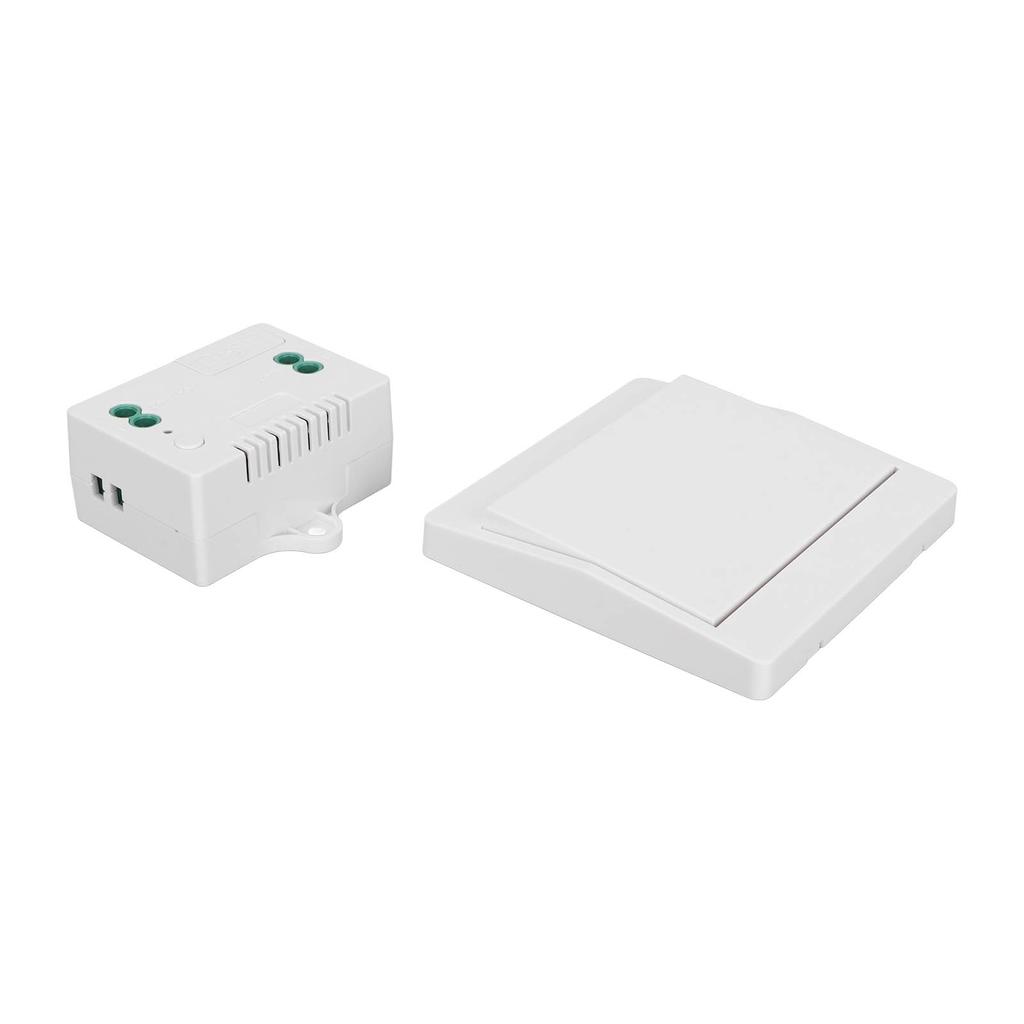 Wireless Light Switch Receiver Kit Self Generating Kinetic Energy Remote Control Wall Switch