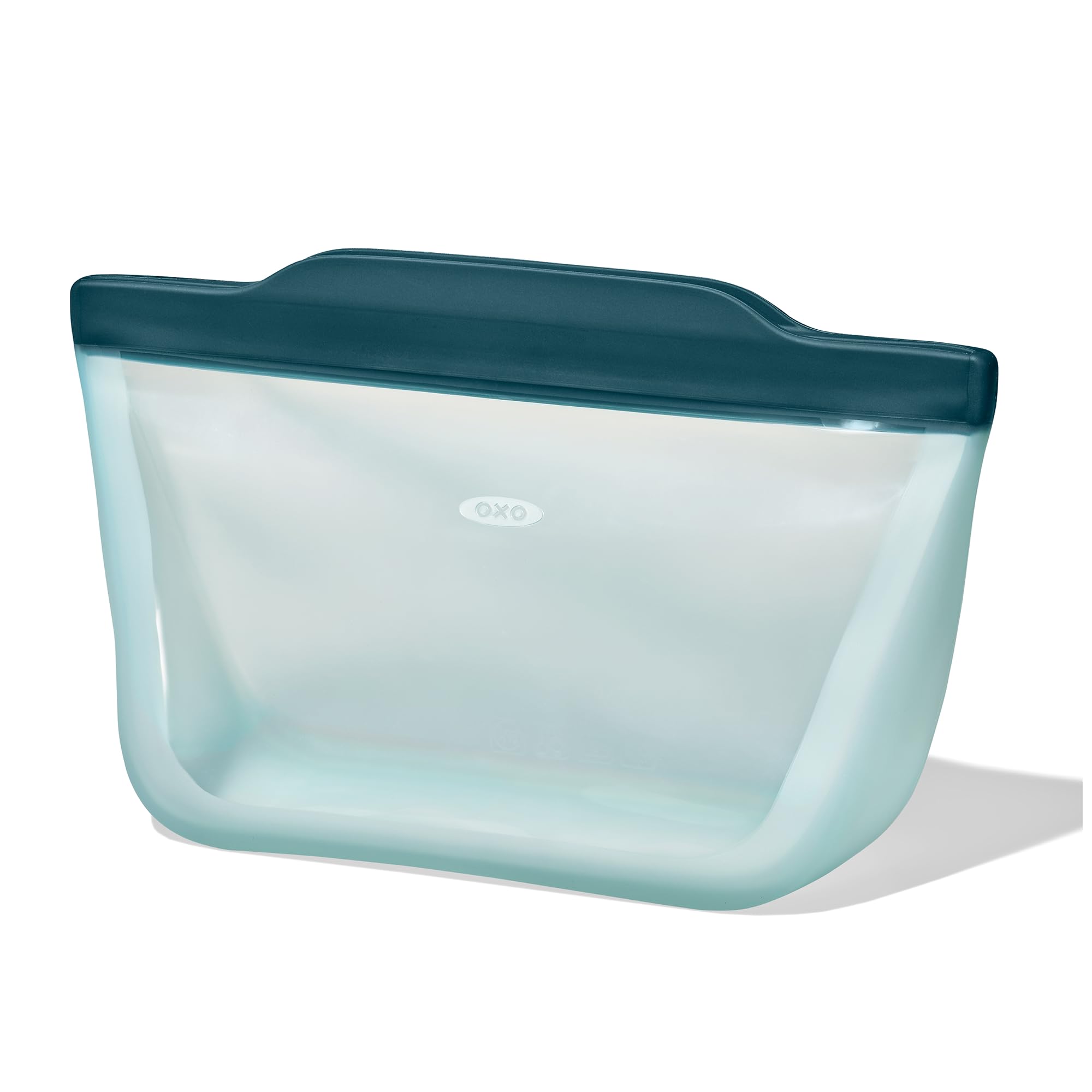 OXO Silicone Stand Bag M 950ml Storage Water Dishwasher Blue Lagoon Bag, Freezer, Refrigerator, Microwave, Bath, Safe, Reusable, Eco-friendly,