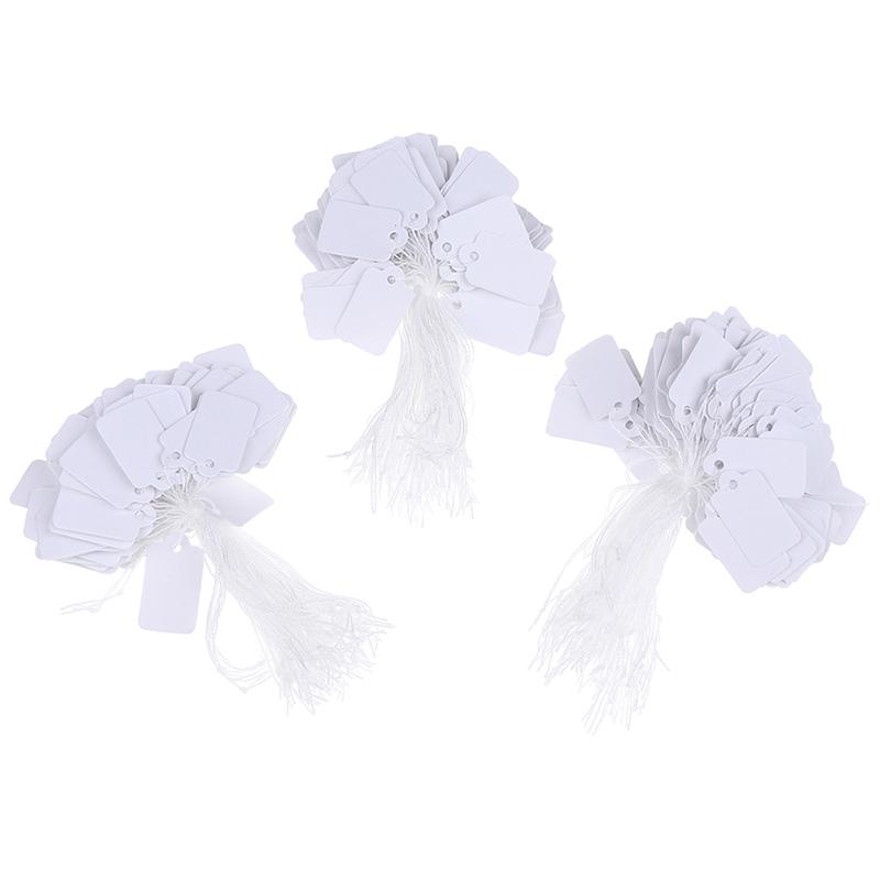 

300 шт. этикетка галстук шнурок натянутый билет ювелирные изделия товар дисплей ценники