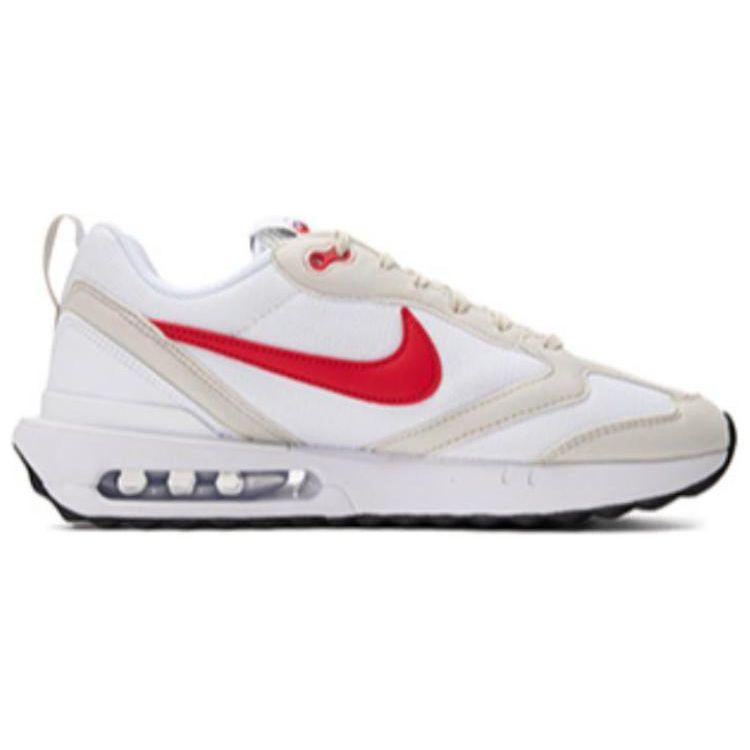 Nike Air Max Dawn Light Bone University Red Men Sneakers White Black DQ3991-100