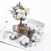 10/20Pcs Artificial Flowers Hot Sale Cotton Balls Christmas Decoration Photograph Prop Wreath Wedding Holding Home Diy Accessory