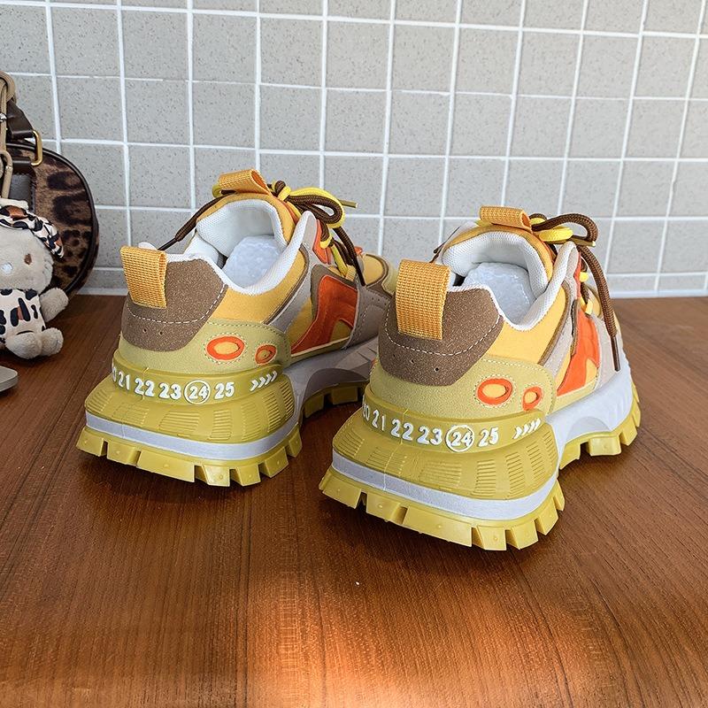 Red Women's 2 New Spring Fashion Sneakers High Sense