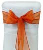 Darling Souvenir Pack Of 25 Satin Chair Sashes Bow Sash For Wedding & Events Supplies Party Decoration Chair Cover Sash - Colors