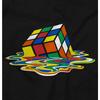 Melted Rubik's Graphic T Shirt Men or Women