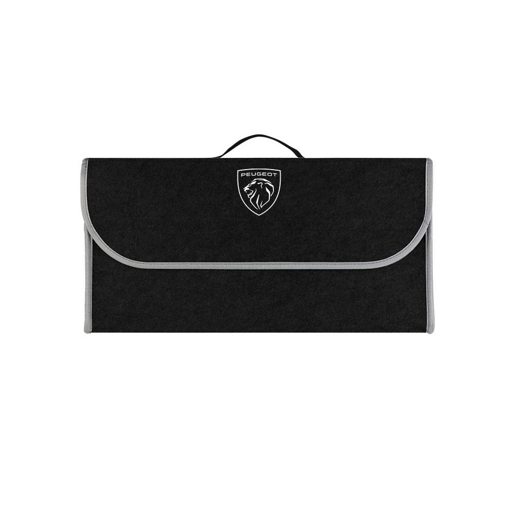 For Peugeot 508 106 107 108 2008 3008 308 307 106 1pcs Folding Car Storage Box Car Trunk Organizer Box Auto Storage Center Cover