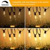 LED Solar String Light ST38 Shatterproof Replacement Bulb Solar Garland For Patio Garden Backyard Christmas Decoration