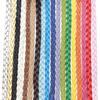 10 Yards/Los Bunte geflochtene PU-Lederkordeln 5mm Flache DIY-Seilfäden für Schmuckherstellung Armband Halskette Taschenkette Materialien