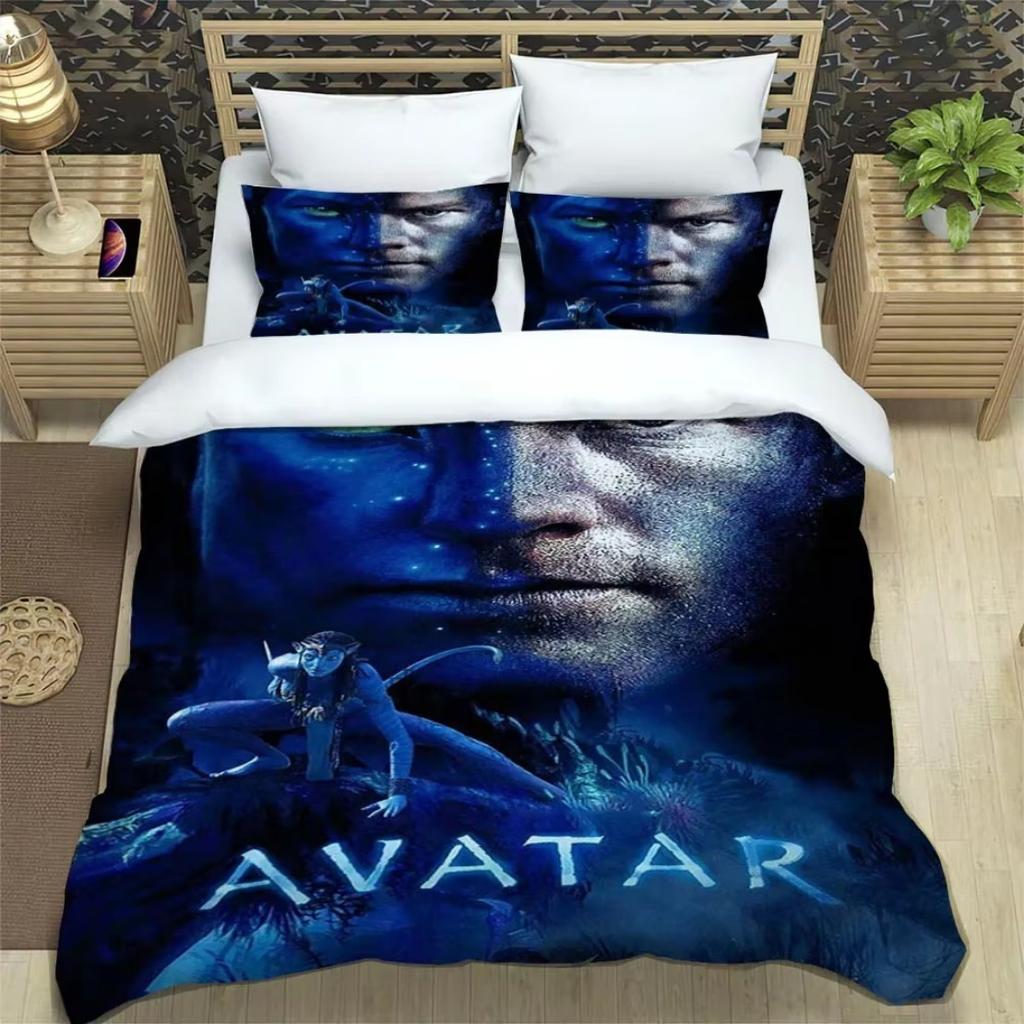 Movie Avatar Duvet Cover The Way of Water Bedding Sets Supplies Set Duvet Cover Bed Comforter Set