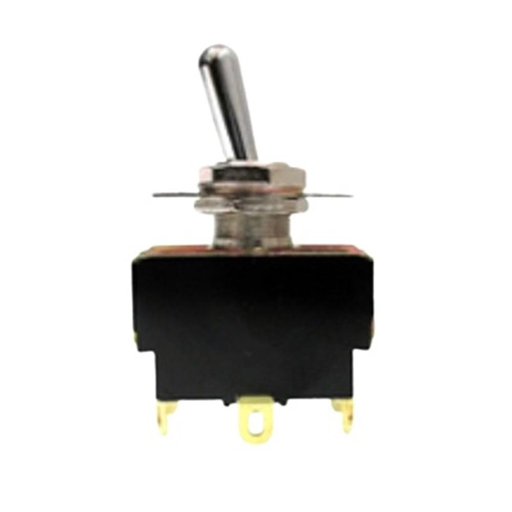 3-position 6P On/Off Switch Toggle Switch Vintage Switch Silver Button Rocker Power Switch