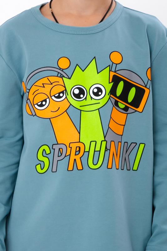 Boys’ Jumper – Durable Cotton Knit & Trendy Print, Any Season, 6363-036-33-4-1 HC