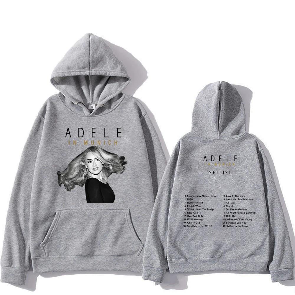 Adele in München Tour Mode Herren/Damen Hoodies Harajuku