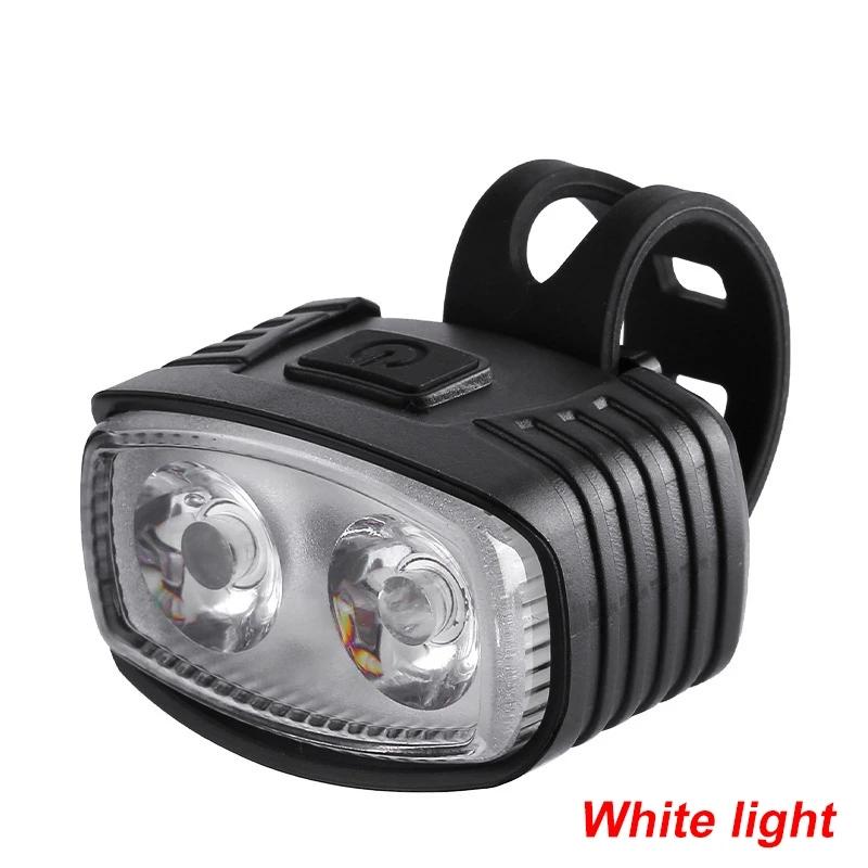 Ultralight Bicycle Headlight and Taillight Bik Light Set Rechargeable Front Rear Light Bike LED Lamp Cycling Accessories