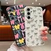 Bowknots Print Phone Case For Samsung A18 A57 A37 A17 A56 A36 A26 A16 A55 A35 A25 A15 A54 S21 FE S22 S23 S24 Plus S25 S26 Ultra Silicone Cover