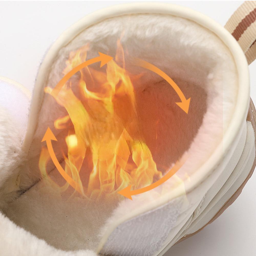 Winter Outdoor Sports Snow Boots Thick Warm Booties Comfortable Wear-resistant Cold and Ankle Boots Women