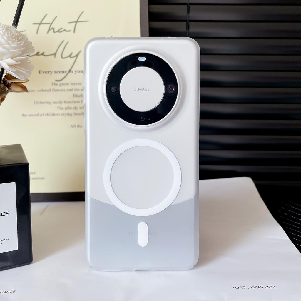 Applicable To Huawei Mate70Pro Ice Mist Magnetic Phone Case and Honor Magic7 Ultra-thin Skin-feel P70 Case