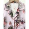 Special Offer Silk Pajamas Set Women Spring and Autumn Print Gift Two-piece Suit Set Long sleeve Homewear Can Be Worn outside Cardigan