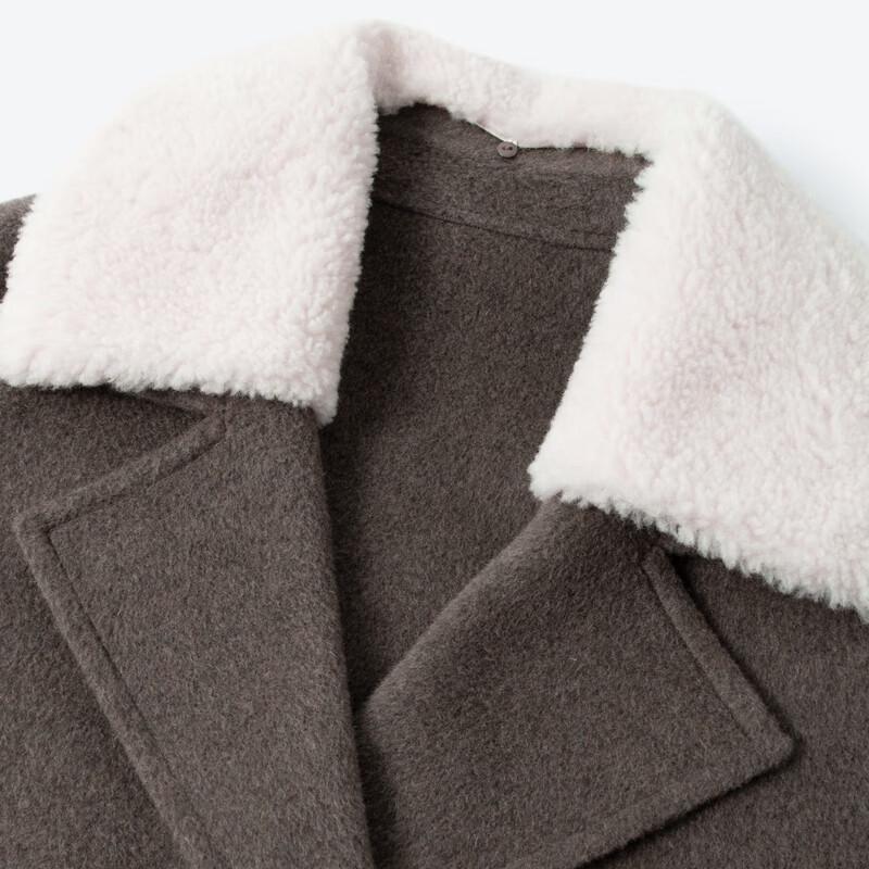 SEIFINI Women's Wool Blend Short Jacket