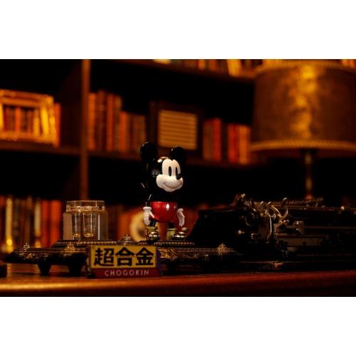 TAMASHII NATIONS Chogokin Disney Character Super Transformation Mickey Mouse by Kunio Okawara, Approximately 125mm Die-cast, ABS, and PVC Pre-painted