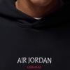 Jordan Letter Logo Hooded Long Sleeve Sweatshirt Men sweatshirt Black HF9289-010