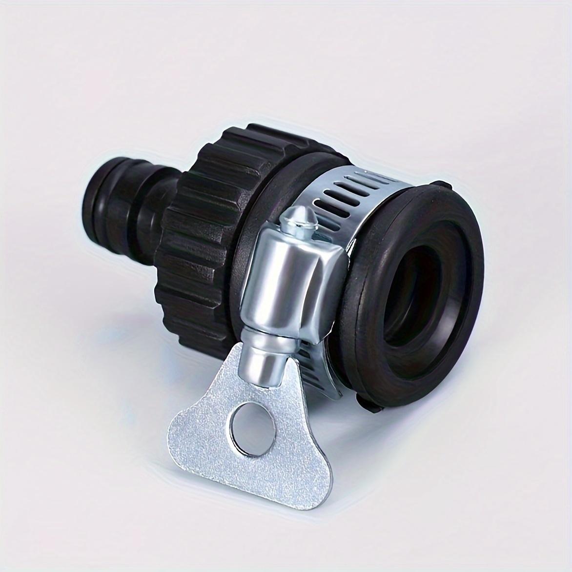 ABS universal connector: multifunctional connector, ordinary faucet swivel nipple connector, universal plastic connector for tap чёрный