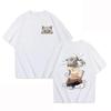 Demon Slayer Hashibira Inosuke Printed Short Sleeve T-shirt Men's and Women's T-shirt Men's Top Sports T-shirt Harajuku Y2K Tee