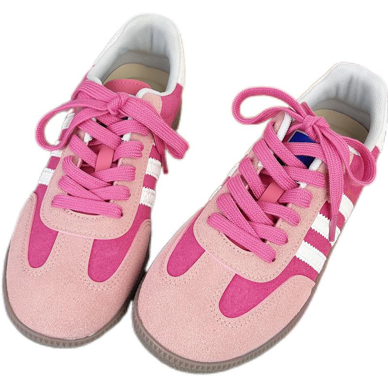 Summer Powder Breathable Soft Baseplate Shoes Versatile Women'S Shoes Youth Leisure Student White Shoes